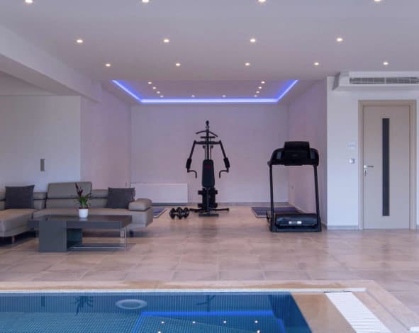Fully equipped gym